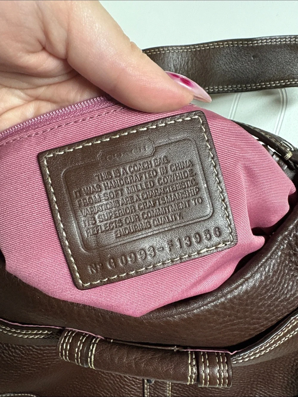 Coach Hamilton Turnlock Hobo Bag